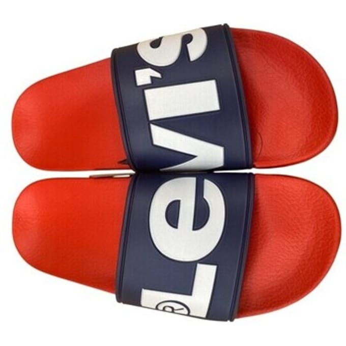 Teenslippers Levis POOL JUNE L Rojo