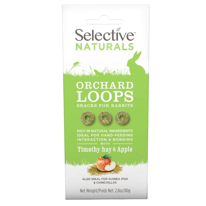 Supreme Selective Naturals Orchard Loops - Knaagdiersnack - 80 g