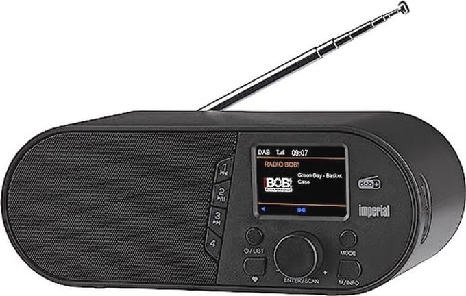 Digitale Radio met DAB+, FM, Bluetooth en Kleurendisplay