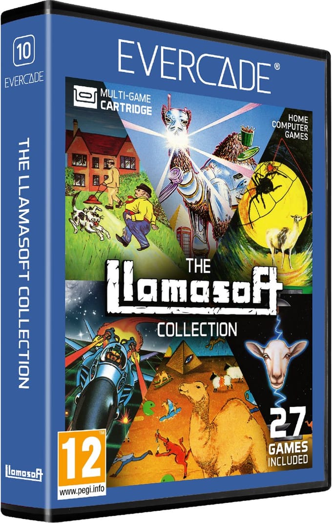 Evercade Cartridge - The Llamasoft Collection - 27 games