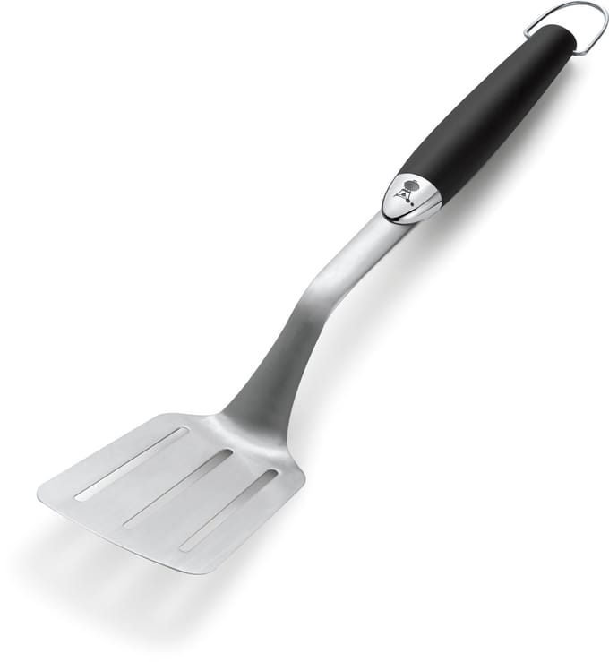 Weber Premium Barbecuespatel - roestvrij staal - Zwart