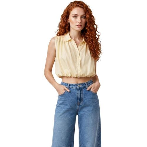 Blouse I Am Blusa Tencel Smanicata 26104