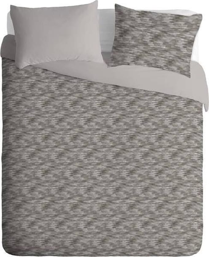 Kayori Ashai - Dekbedovertrek - Eenpersoons - 140x200/220 cm + 1 kussensloop 60x70 cm - Naturel