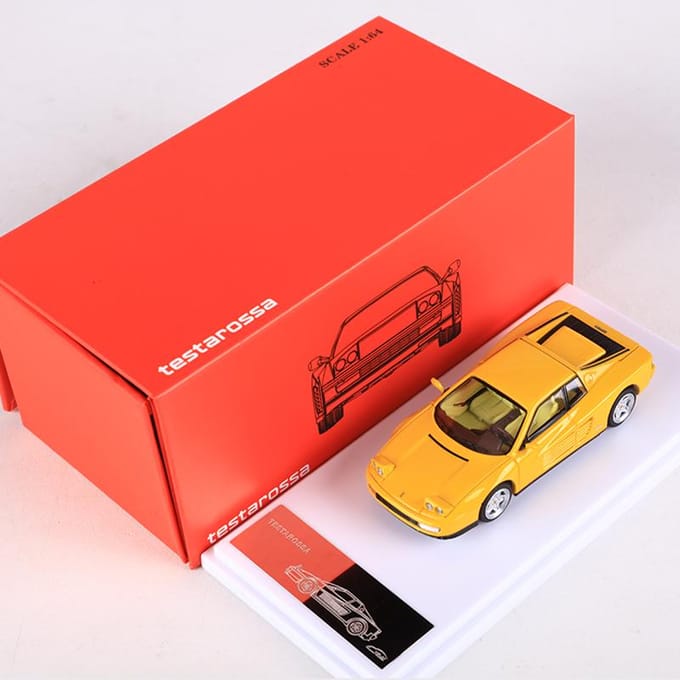 Xf 1:64 Testarossa Legering Modelauto Kan De Motorkap Openen