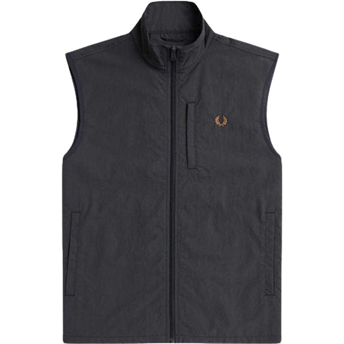 Fred Perry Heren Anker Gilet (Grijs)