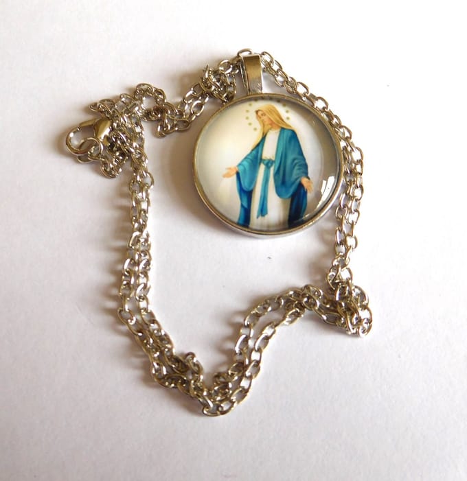 Ketting met hanger Maria Wonderdadige