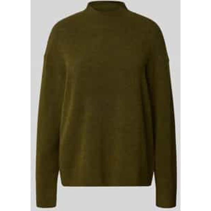 Regular fit gebreide pullover van scheerwolmix