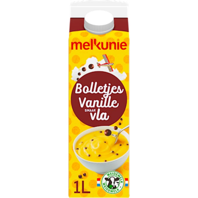 Bolletjesvla vanillesmaak met crunch