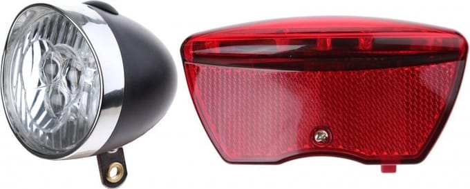 Ikzi Light Verlichtingsset Batterij Retro Led Zwart
