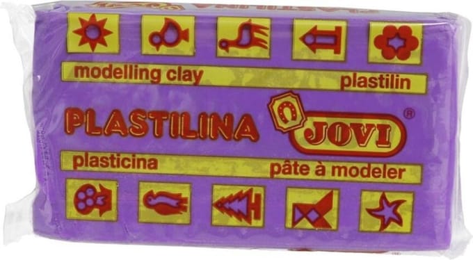 Jovi Modelleerklei Junior 50 Gram Klei Lila