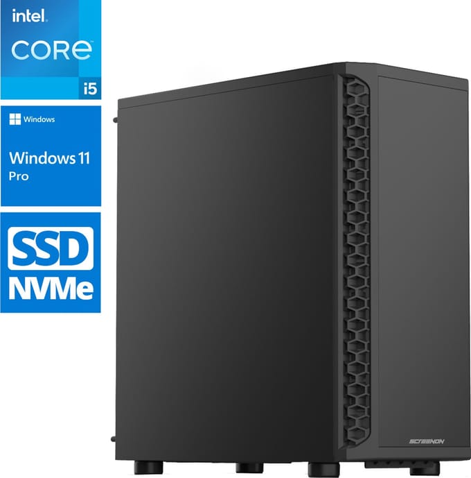 ScreenON - Intel Core i5 - 512GB SSD - RTX 3050 - Home/OfficePC.Z500125 + WiFi & Bluetooth