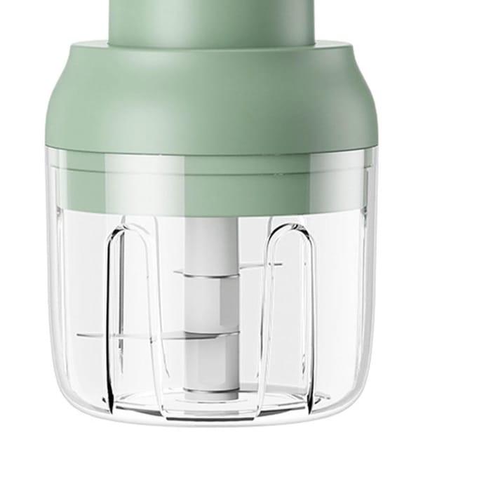 Hachoir à ail manuel multifonction, portable et pratique, idéal pour la cuisine et la maison vert
