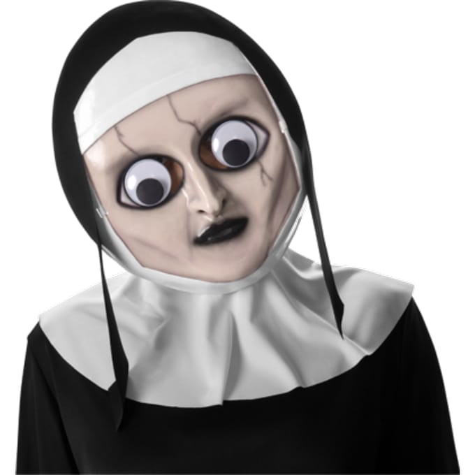 Rubies de non Googly Eyes masker