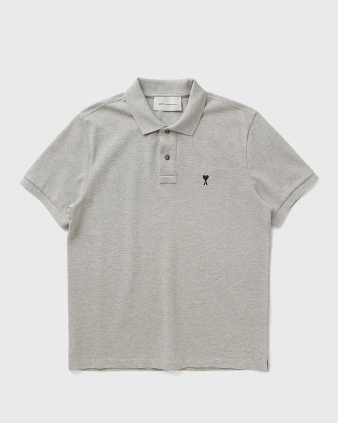 CONTRASTED AMI DE COEUR POLO SHIRT