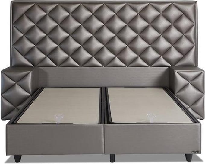 Eric kuster Style Boxspring – Boxspring met opbergruimte 180x200 inclusief Micropocket matras 30cm Havana