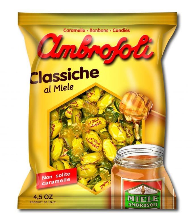 Klassieke honingbonbons 130g - ambrosoli