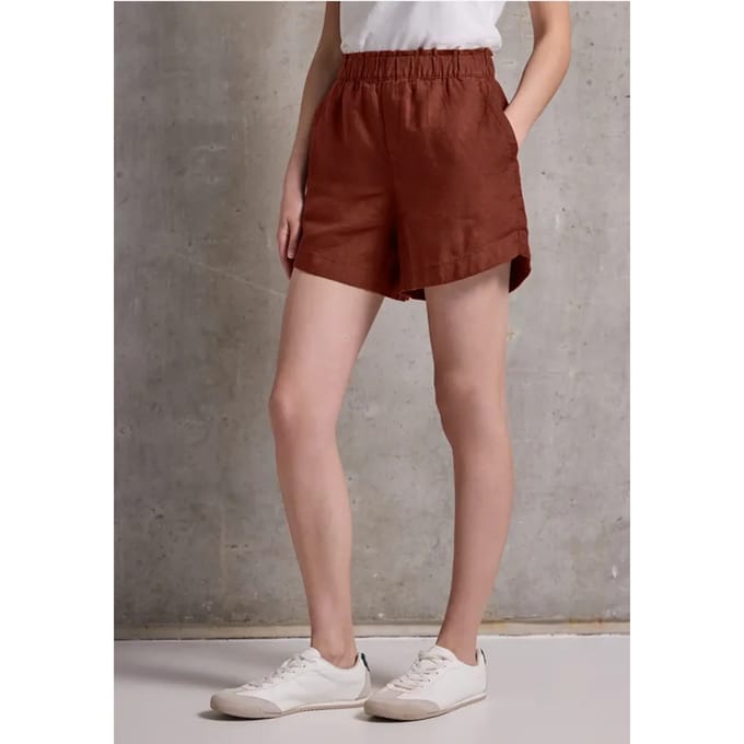 Korte broek van paperbag