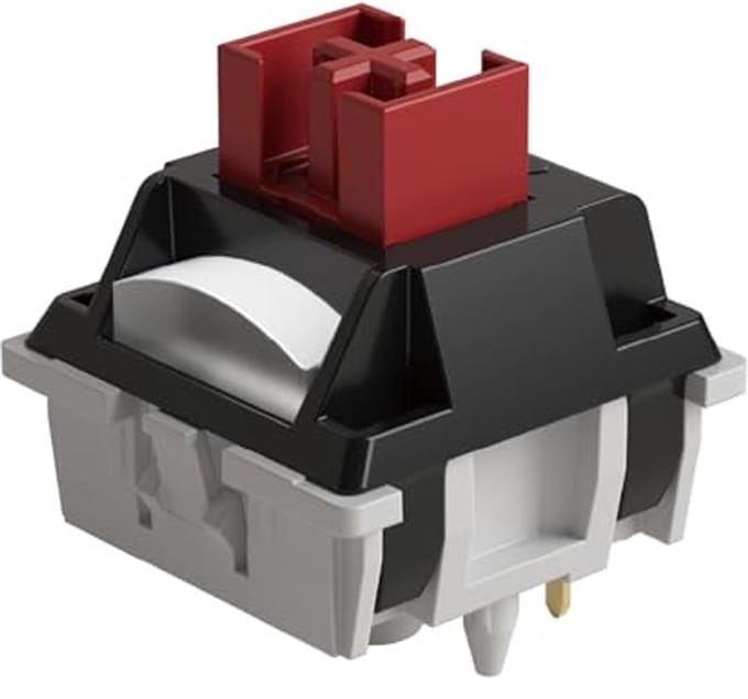 Linear Switch voor Mechanisch Toetsenbord - 5-Pin Switches, 35 gf, Standaard MX Structuur (45 Stuks)