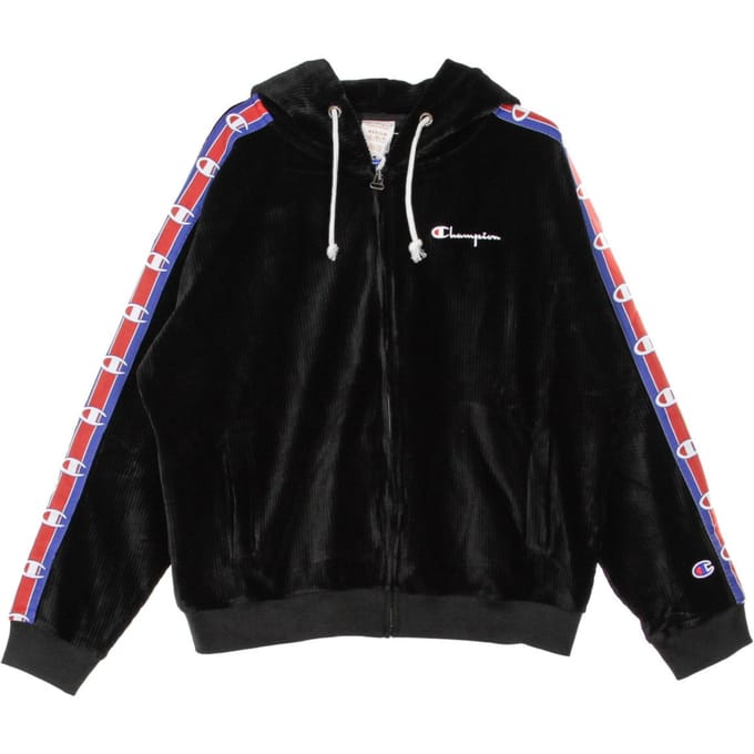 Sweatshirt met capuchon en capuchon voor dames. Sweatshirt met capuchon en volledige ritssluiting