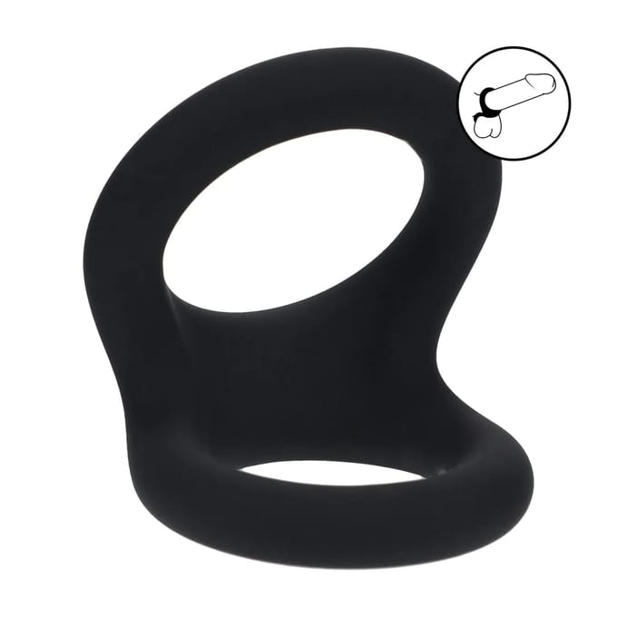 Levelz - Dubbele Silicone Cockring - Maat M
