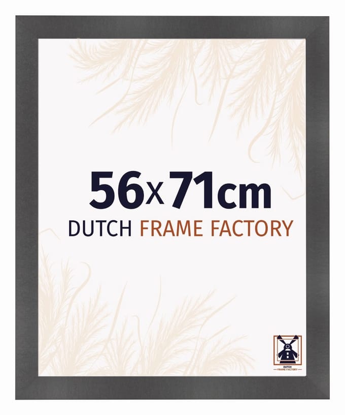 Fotolijst 56x71 cm - MDF - Zwart Mat - Praag