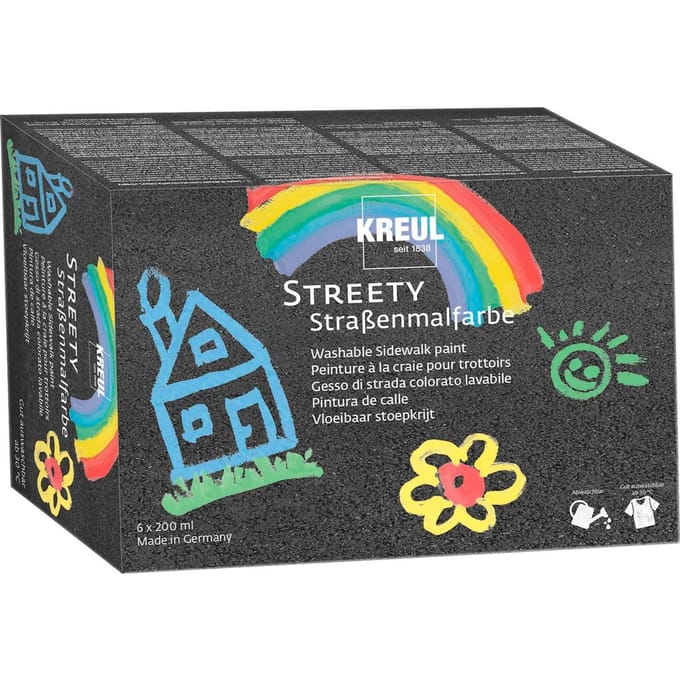 KREUL Streety straatverf "Set van 6"