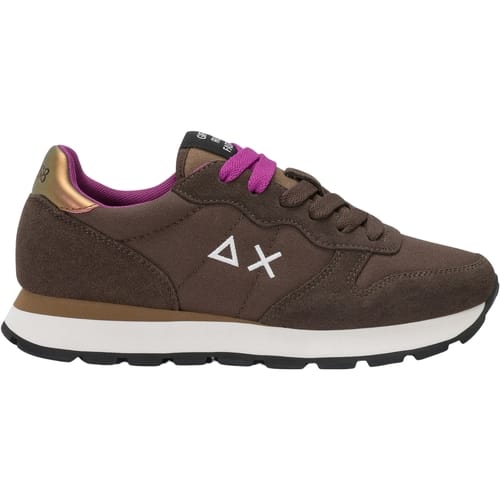 SUN68 Ally Solid, Vrouwen, Bruin, Sneakers, maat: 41