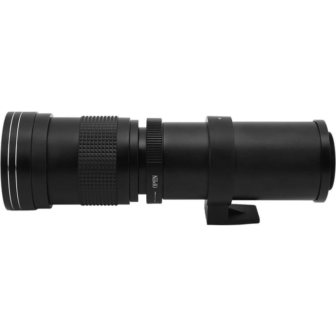 420-800mm F8.3-16 Superteleobjectief Handmatig Zoomobjectief voor Pentax PK Mount Camera black