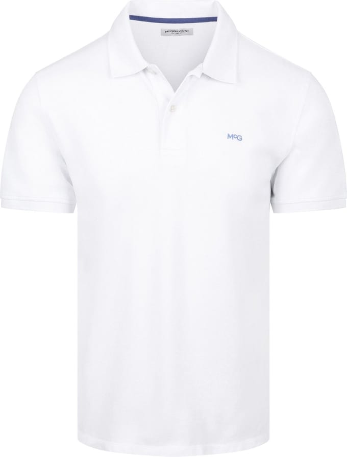 McGregor Piqué Polo Wit - Maat L - Heren