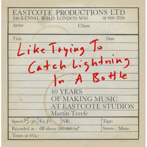 Like Trying To Catch Lightning In A Bottle - Martin Terefe