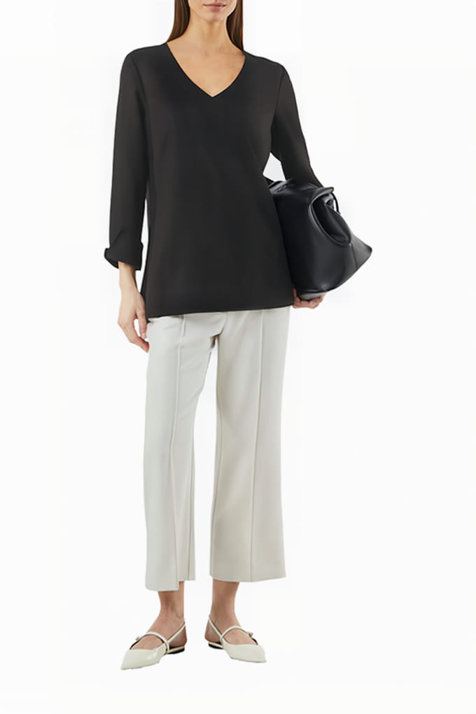 Comma  Blouses Black Taglia: 34 | Maglie a manica lunga Outlet | Donna | Nero