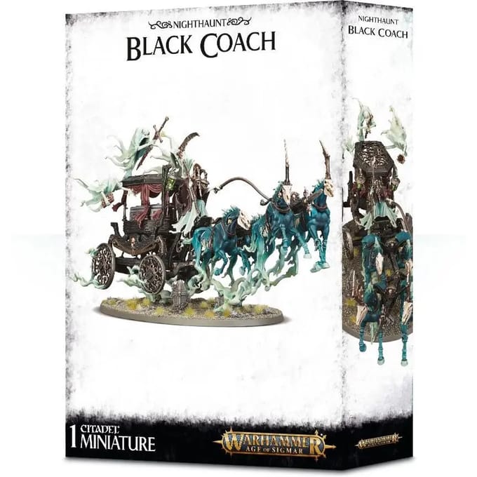 58-delig beeldje Games Workshop Warhammer AoS - Nighthaunt Black Coach