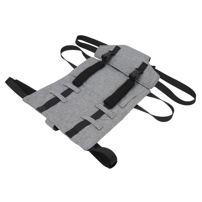 Siège Harnais Bébé Pliable Portable Gris Harnais de Sécurité Bébé pour Voyage Bébé Allaitement gray