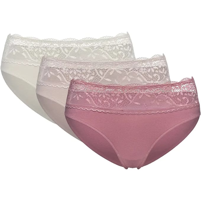 Damesslipjes Esotiq Plum (x3)