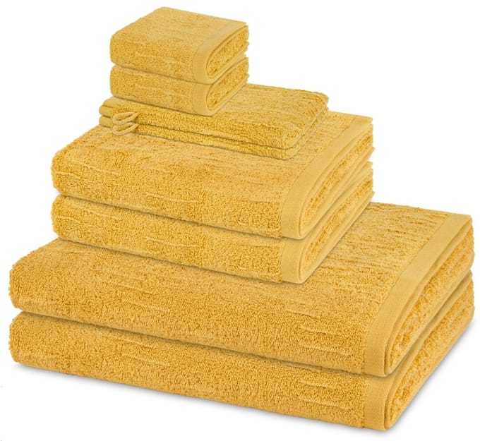 Ross Sonstiges 2 X washandjes 2 X gasten- 2 X douche- 2 X handdoek - in set 8 pack Premium