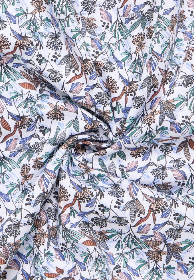 Eterna - Overhemd Multicolor Eterna Korte Mouw Overhemd Multicolor 1167 X18k