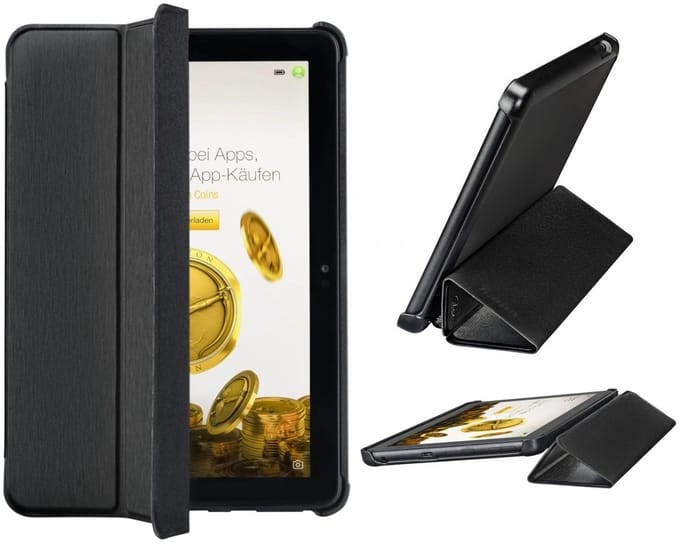 Beschermhoes Fold Zwart voor Amazon Fire HD 8/8Plus