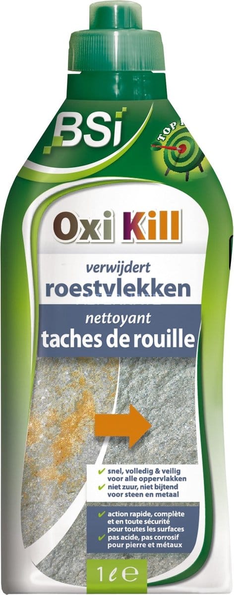 BSI Oxi roestverwijderaar 1L voor tegels en terrassen