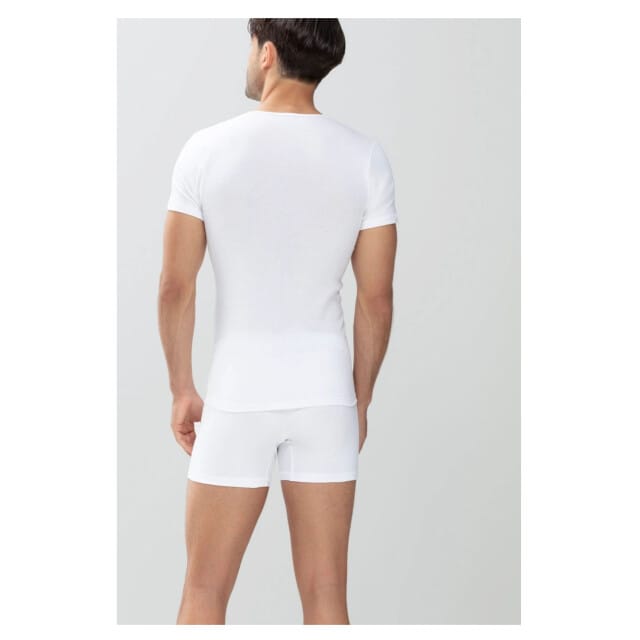 Mey V-neck T-shirts Wit 49007