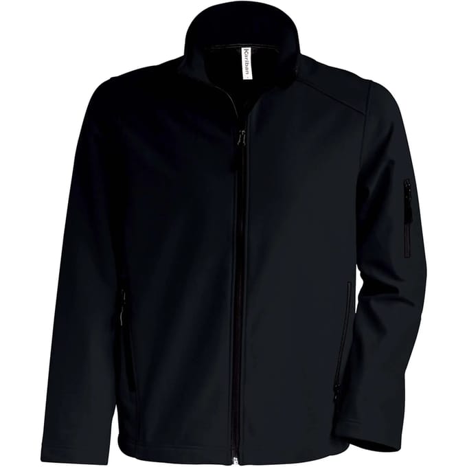 Kariban Softshell jas K401 - Black - 4XL
