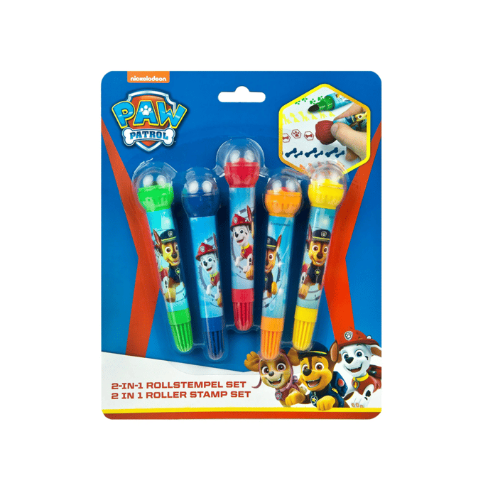 Undercover PAW Patrol stempelstiften set - creatief speelgoed voor kinderen.