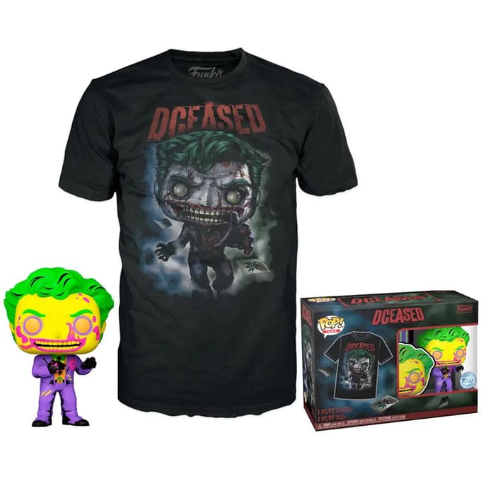 Beeldje Funko POP & Tee DC Comics Joker