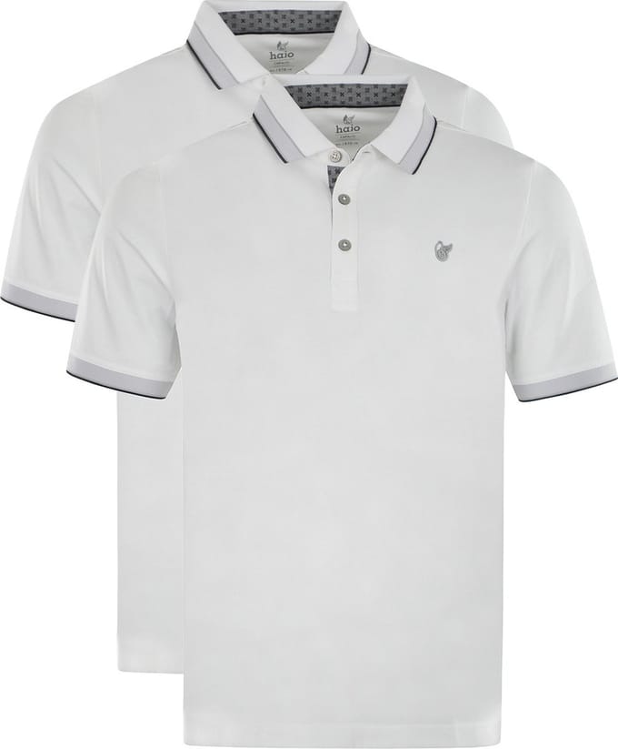 Hajo Heren poloshirt 2 pack Pique