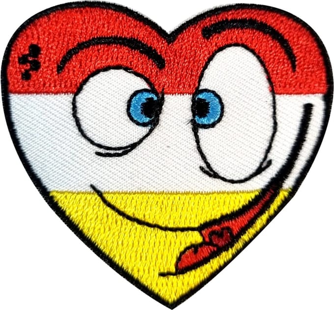 Fjesta© Oeteldonk embleem - Hart met ogen