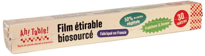 Bio-Based Huishoudfolie, vershoudfolie 30 m. op rol AH! Table