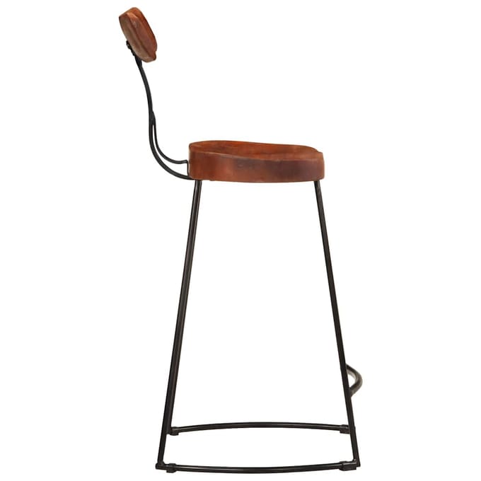 vidaXL - Barkrukken - 2 - st - 49x43x88 - cm - massief - mangohout