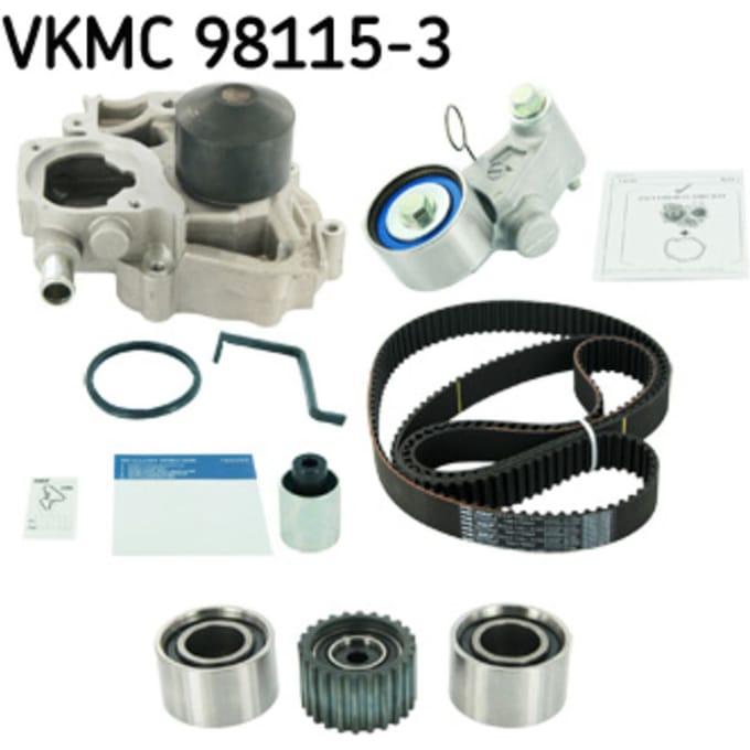Waterpomp+distributieriem set SKF VKMC 98115-3