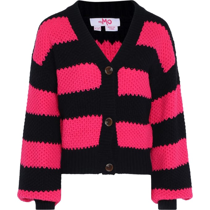 Mymo Vest Dames zwart roze