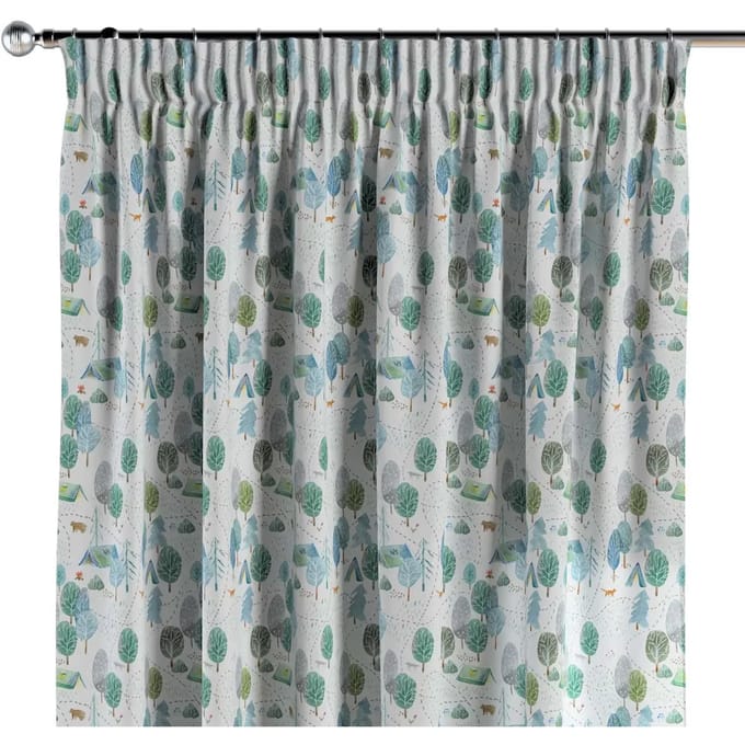 Geplooid gordijn Yellow Tipi Magic Collection 51x102"
