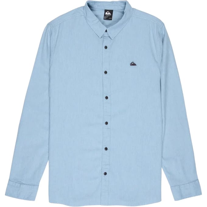 Quiksilver Mw Premium Stretch Overhemd Met Lange Mouwen Blauw XL Man